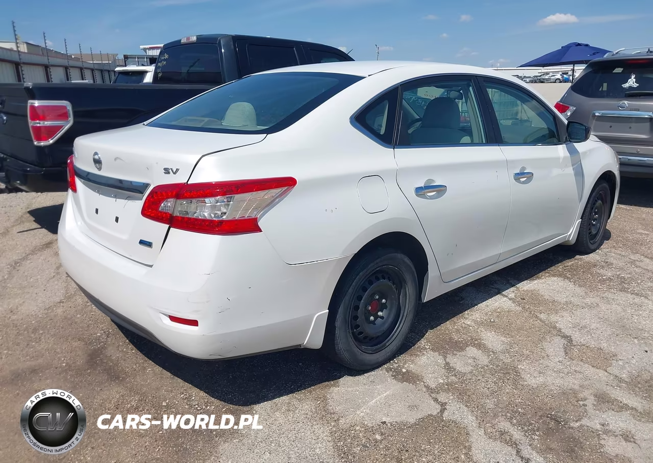 2013 Nissan Sentra Sv VIN:3N1AB7AP7DL624893 - 4