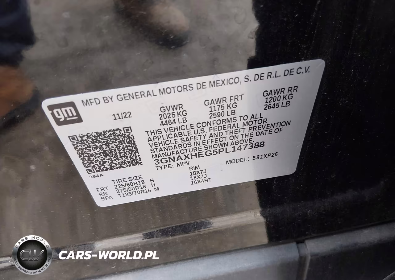 2023 Chevrolet Equinox Fwd Ls VIN:3GNAXHEG5PL147388 - 9