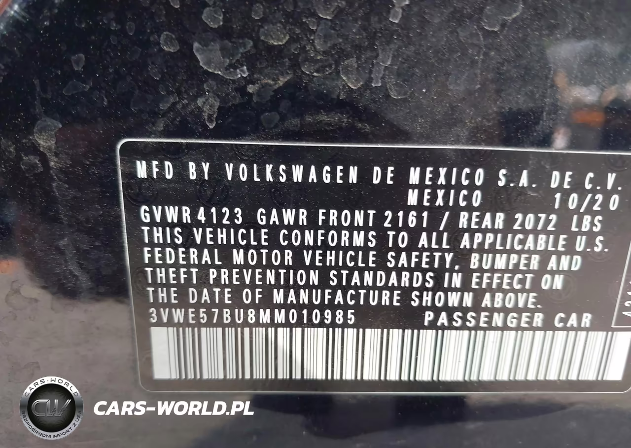 2021 Volkswagen Jetta 1.4T Sel VIN:3VWE57BU8MM010985 - 9