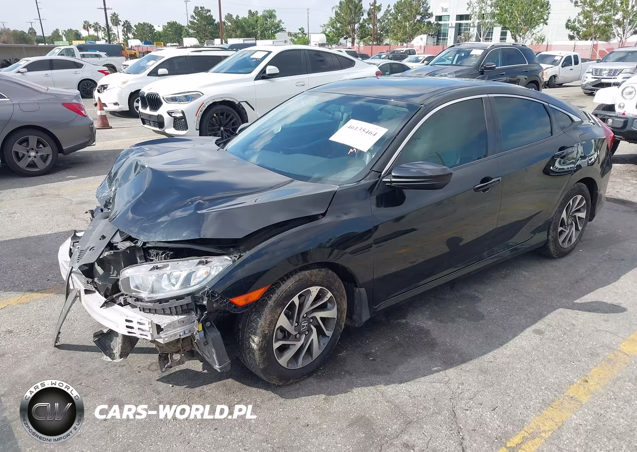 2018 Honda Civic Ex VIN:2HGFC2F75JH586954 - 2