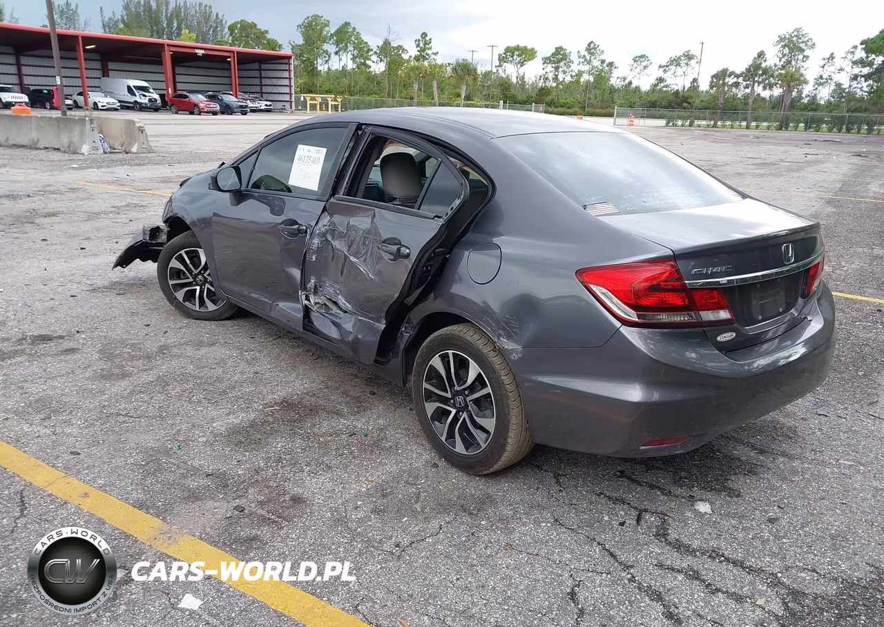 2015 Honda Civic Ex VIN:19XFB2F81FE032226 - 3