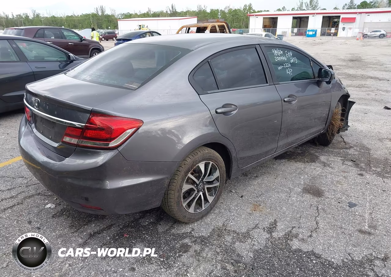 2015 Honda Civic Ex VIN:19XFB2F81FE032226 - 4