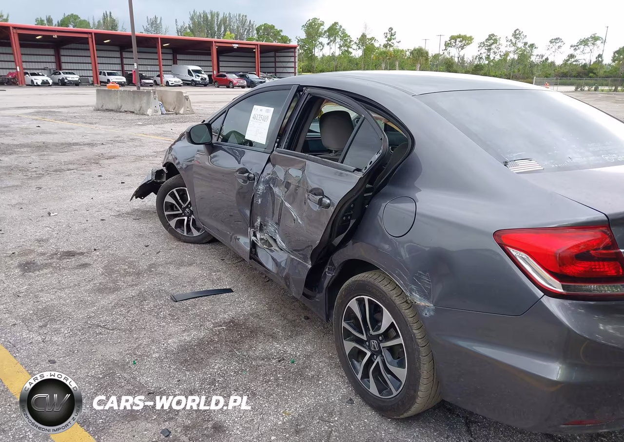 2015 Honda Civic Ex VIN:19XFB2F81FE032226 - 6