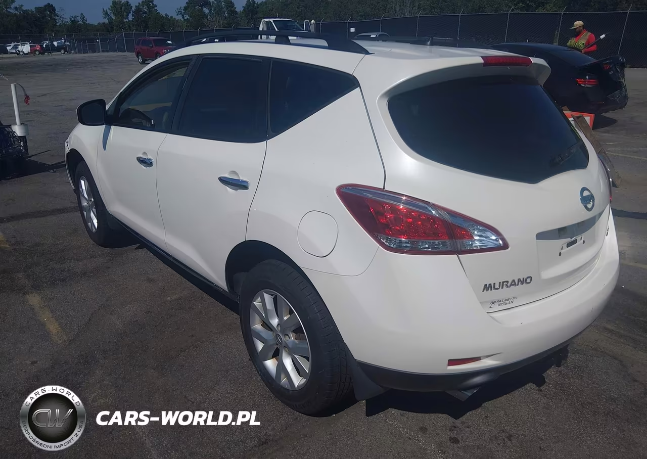 2013 Nissan Murano Sv VIN:JN8AZ1MU2DW204111 - 3