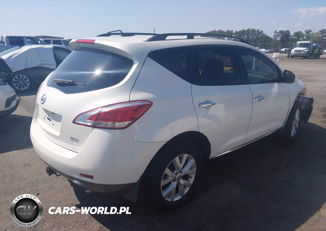 2013 Nissan Murano Sv VIN:JN8AZ1MU2DW204111 - 4