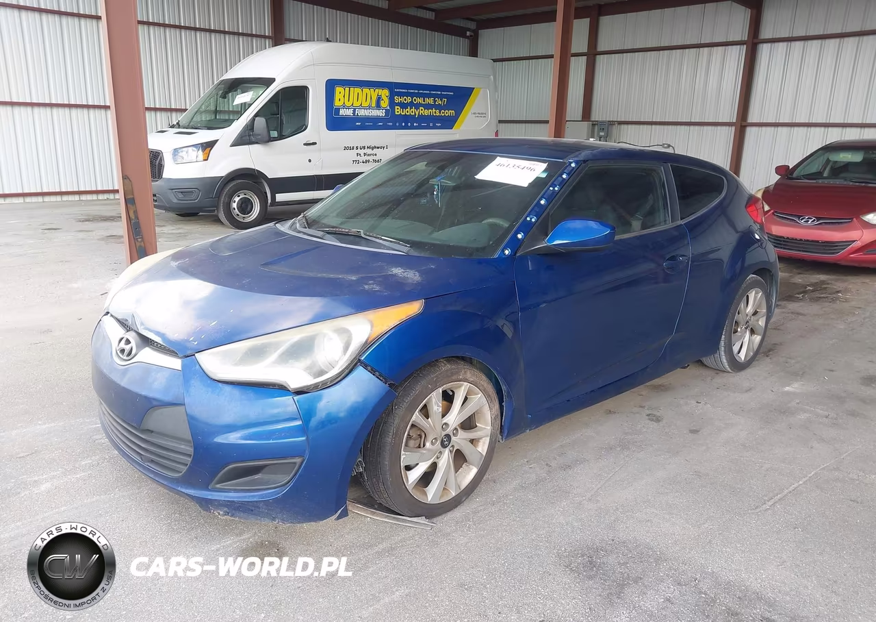 2016 Hyundai Veloster VIN:KMHTC6AD5GU262619 - 2