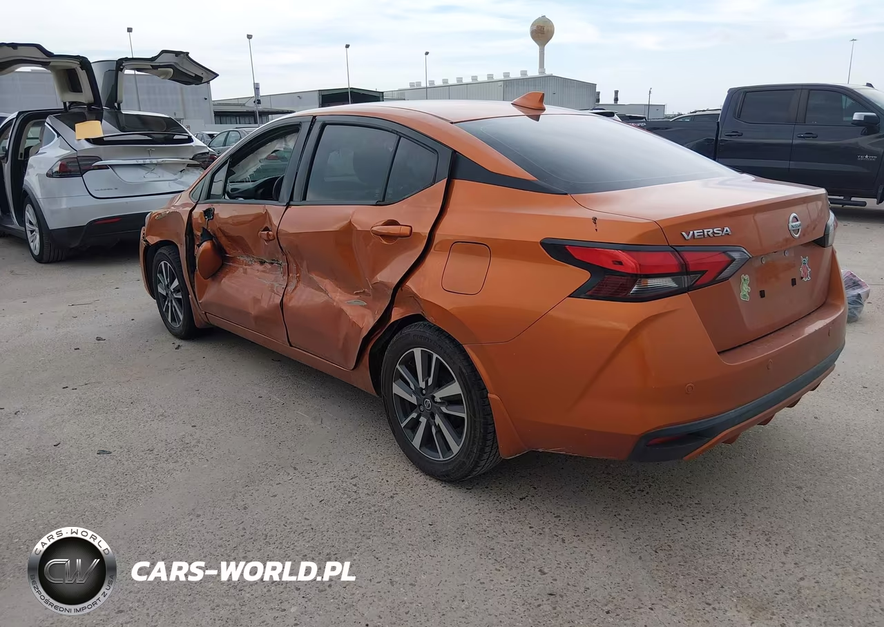 2021 Nissan Versa Sv Xtronic Cvt VIN:3N1CN8EV1ML881904 - 3