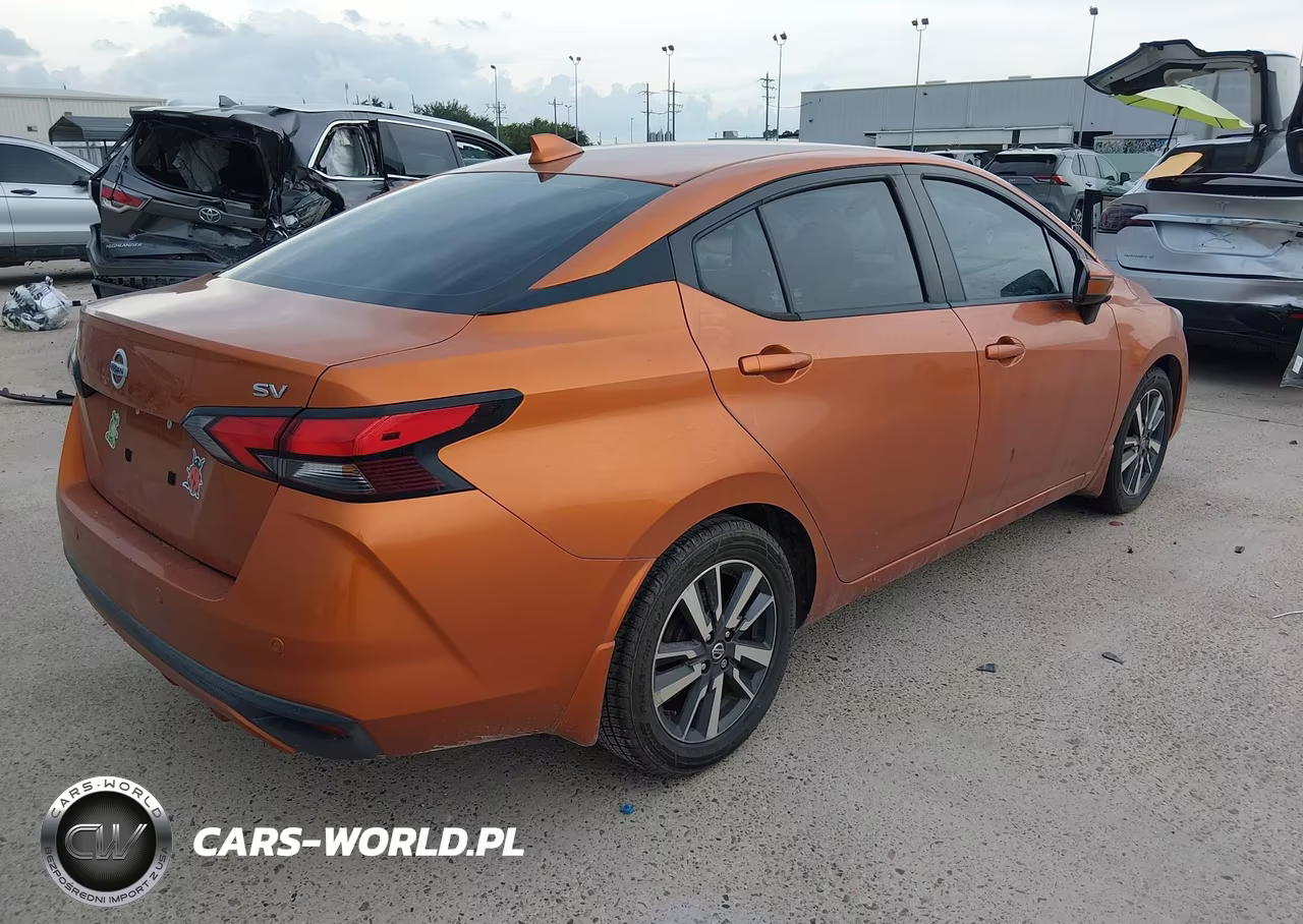 2021 Nissan Versa Sv Xtronic Cvt VIN:3N1CN8EV1ML881904 - 4
