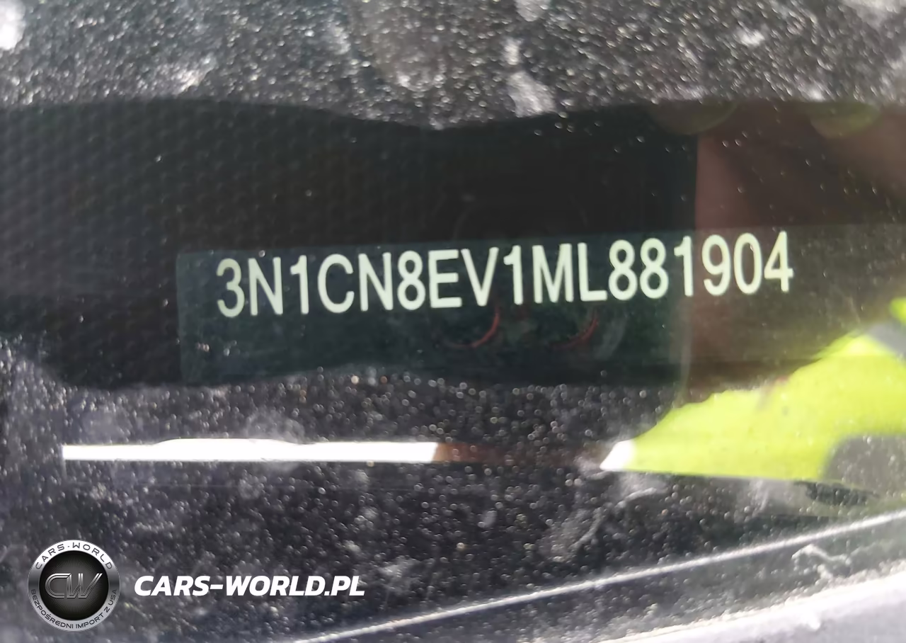 2021 Nissan Versa Sv Xtronic Cvt VIN:3N1CN8EV1ML881904 - 9