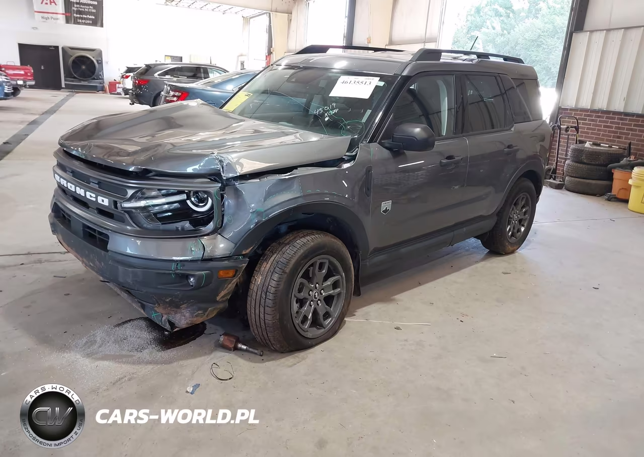 2022 Ford Bronco Sport Big Bend VIN:3FMCR9B66NRD92171 - 2