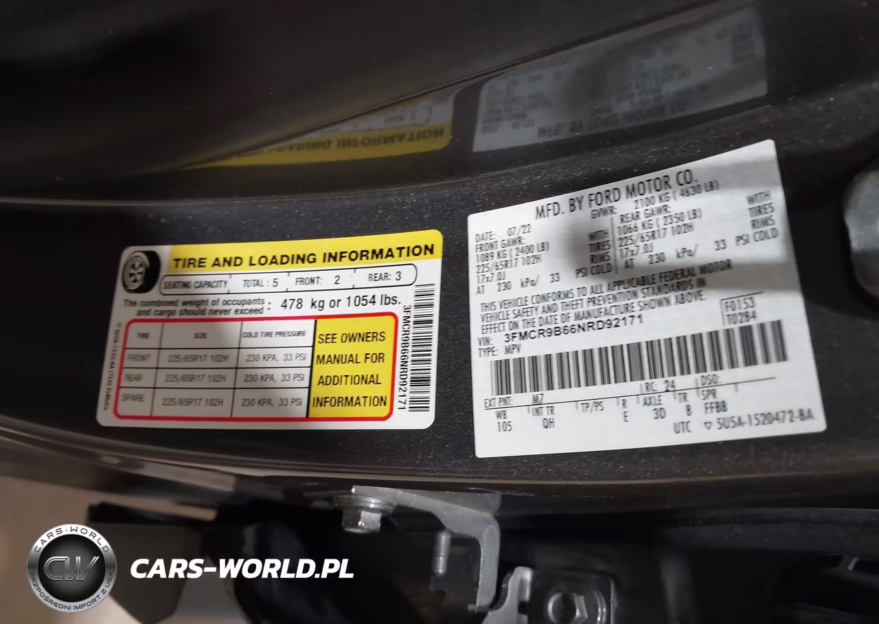 2022 Ford Bronco Sport Big Bend VIN:3FMCR9B66NRD92171 - 9