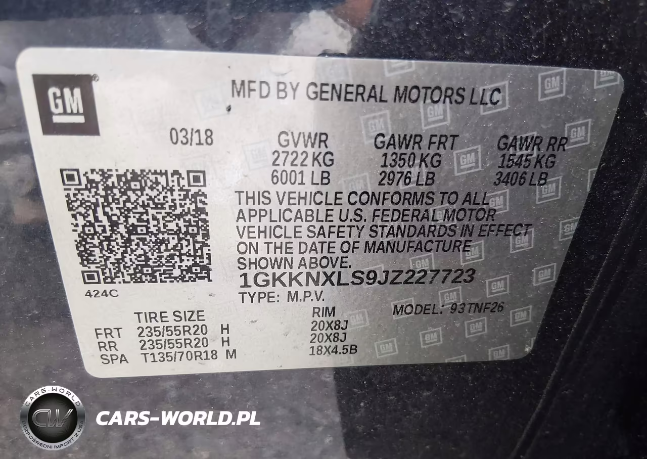 2018 GMC Acadia Denali VIN:1GKKNXLS9JZ227723 - 9