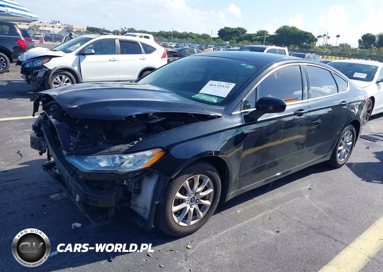 2018 Ford Fusion S VIN:3FA6P0G72JR238254 - 2