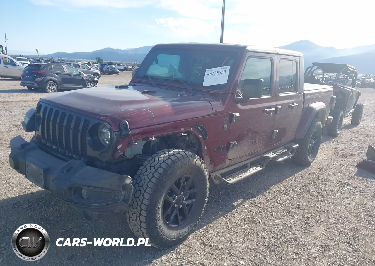 2022 Jeep Gladiator Altitude 4X4 VIN:1C6HJTAG5NL126378 - 2