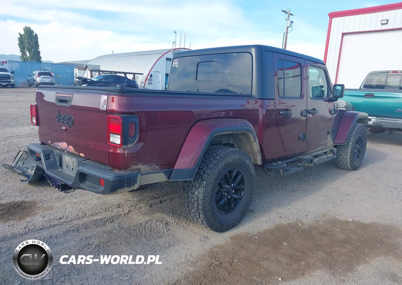 2022 Jeep Gladiator Altitude 4X4 VIN:1C6HJTAG5NL126378 - 4