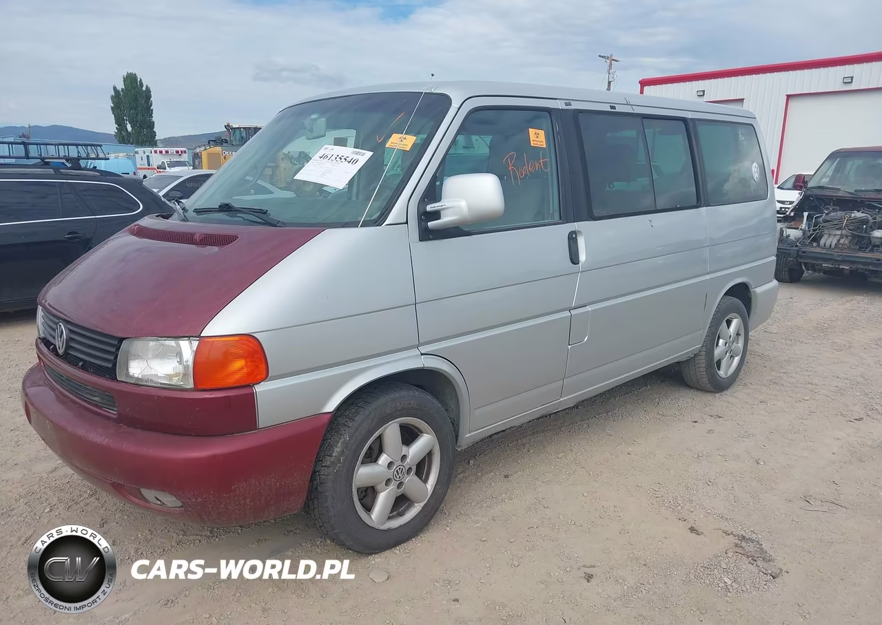 2002 Volkswagen Eurovan Gls VIN:WV2KB47012H045938 - 2