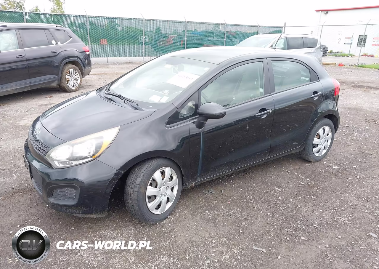 2013 Kia Rio Lx VIN:KNADM5A33D6125411 - 2