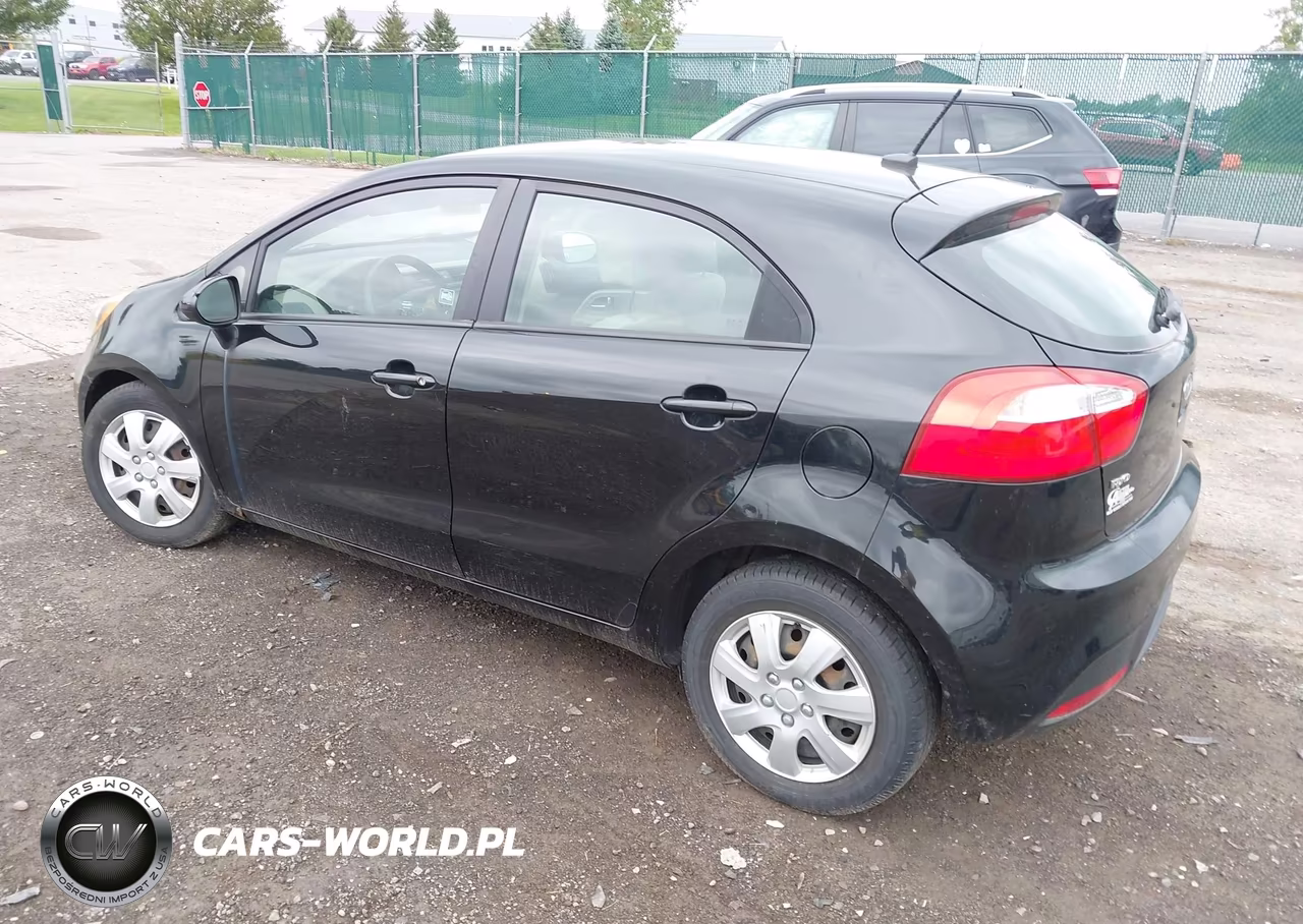 2013 Kia Rio Lx VIN:KNADM5A33D6125411 - 3