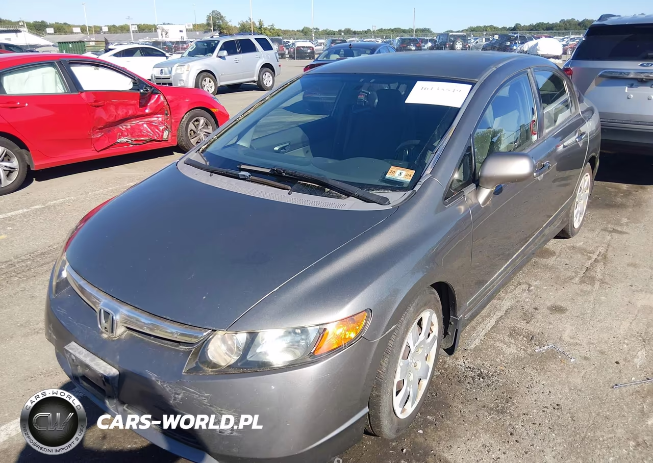 2007 Honda Civic Lx VIN:2HGFA16557H313892 - 2
