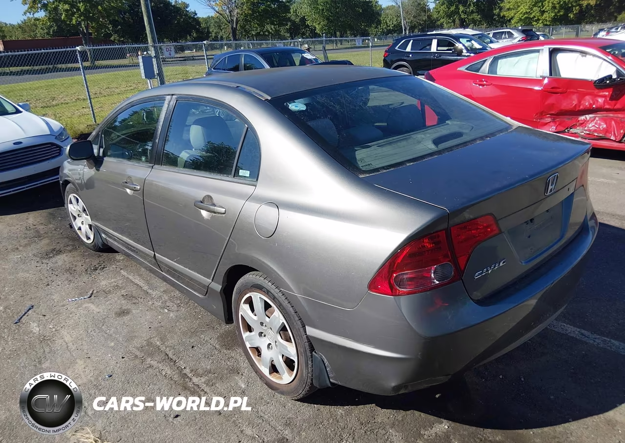 2007 Honda Civic Lx VIN:2HGFA16557H313892 - 3