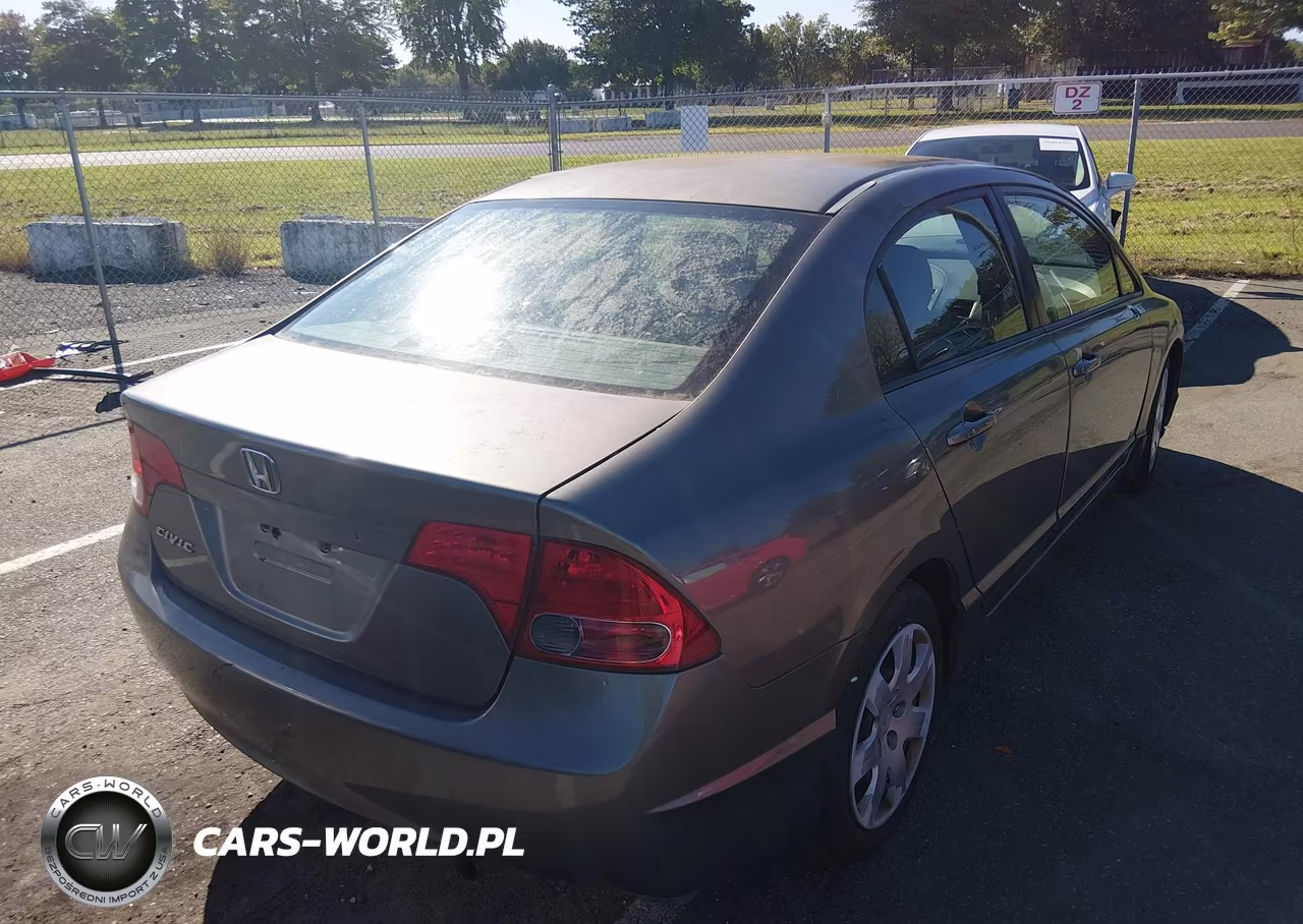 2007 Honda Civic Lx VIN:2HGFA16557H313892 - 4