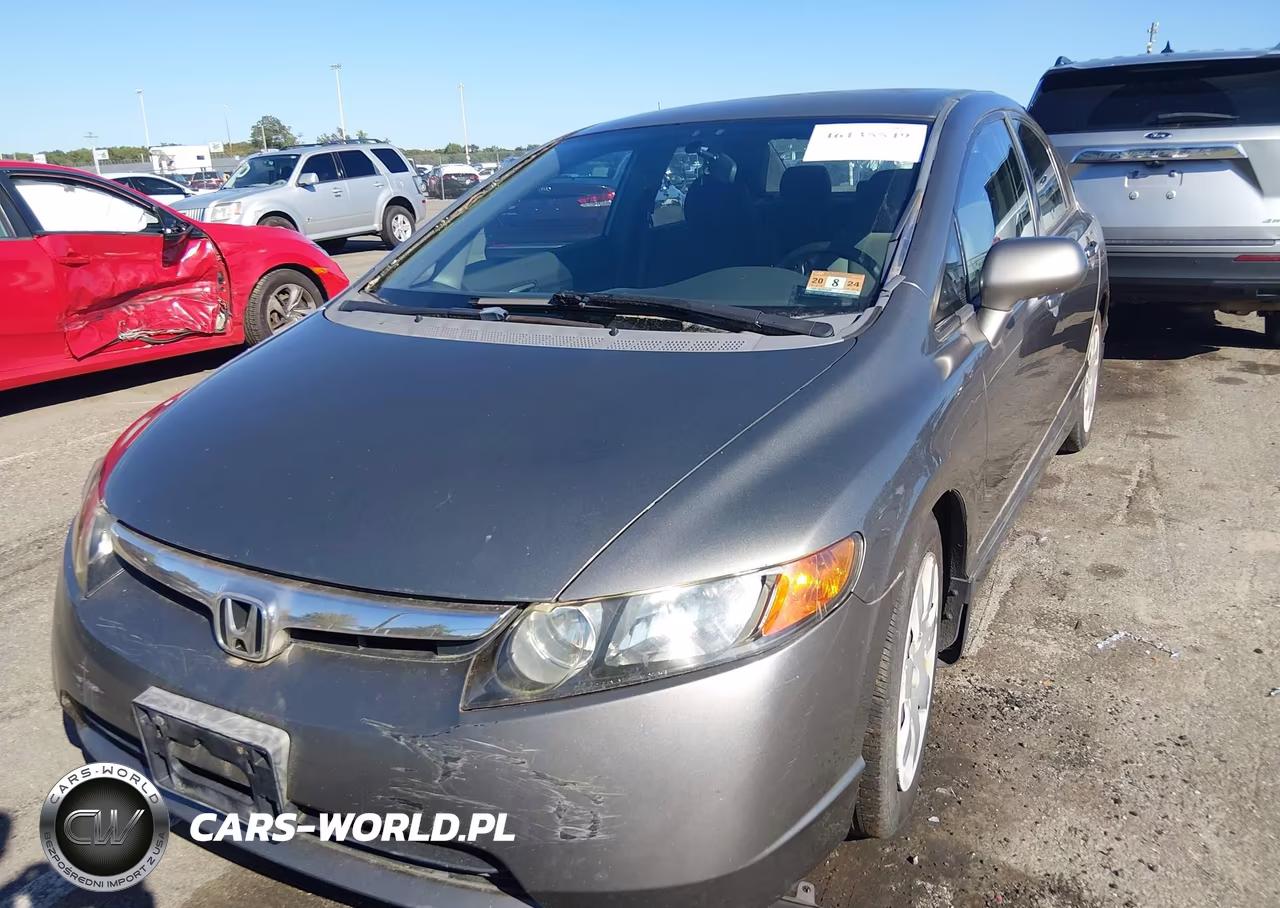 2007 Honda Civic Lx VIN:2HGFA16557H313892 - 6