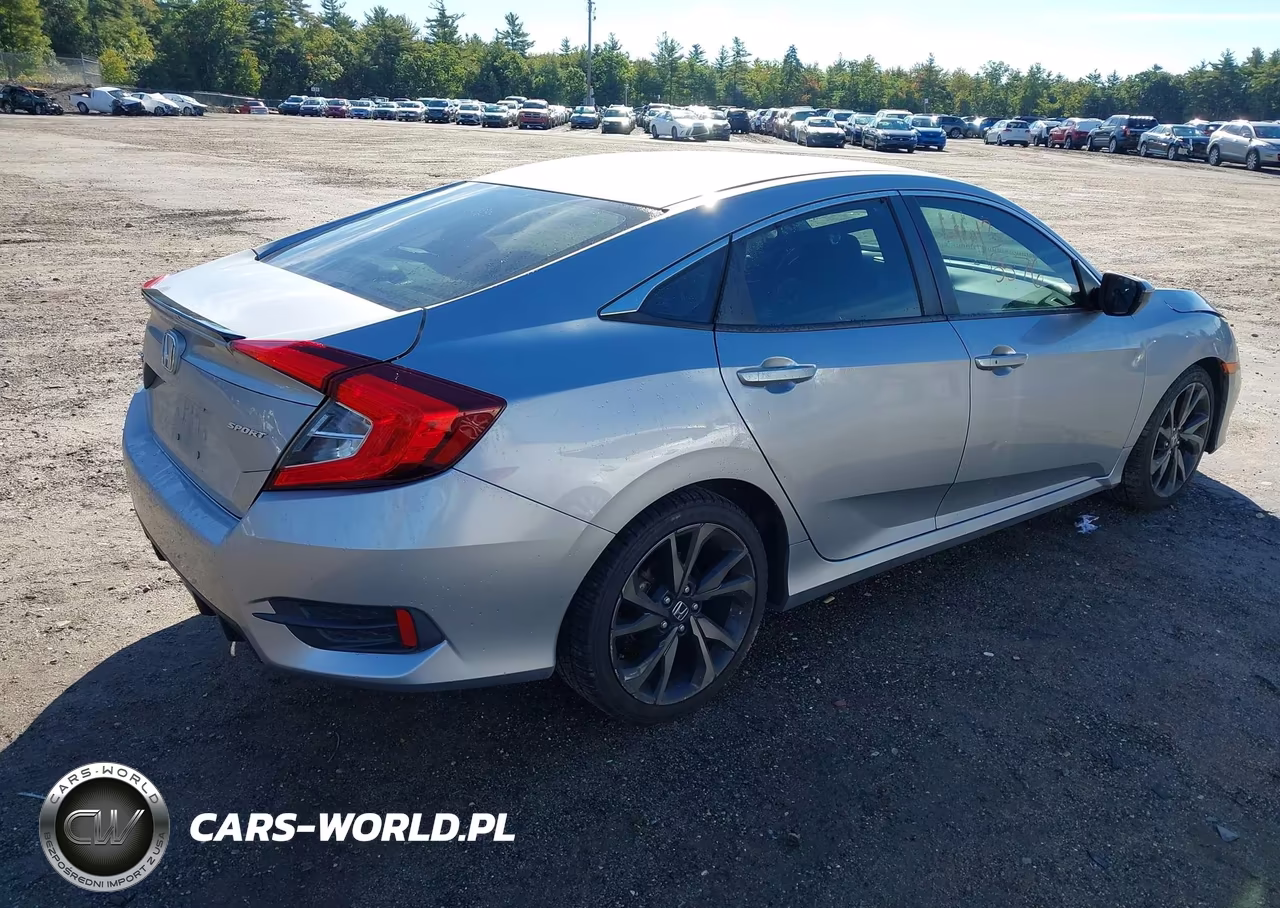 2019 Honda Civic Sport VIN:2HGFC2F82KH531808 - 4