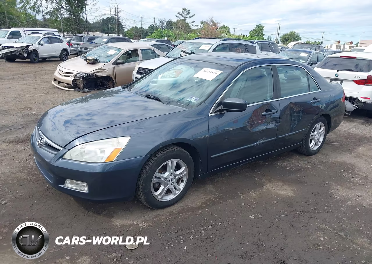 2007 Honda Accord 2.4 Ex VIN:1HGCM56757A192623 - 2
