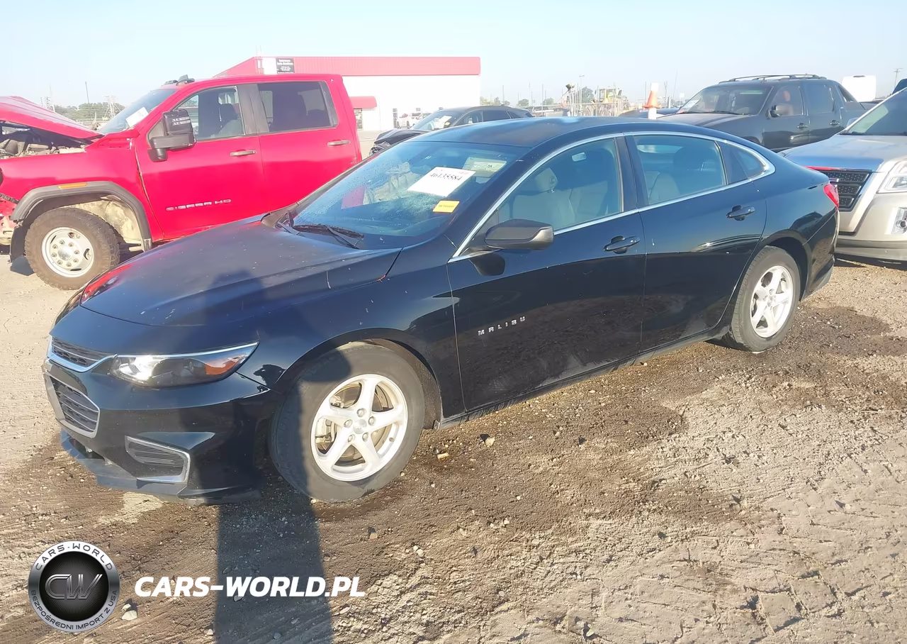 2017 Chevrolet Malibu Ls VIN:1G1ZB5ST1HF189619 - 2