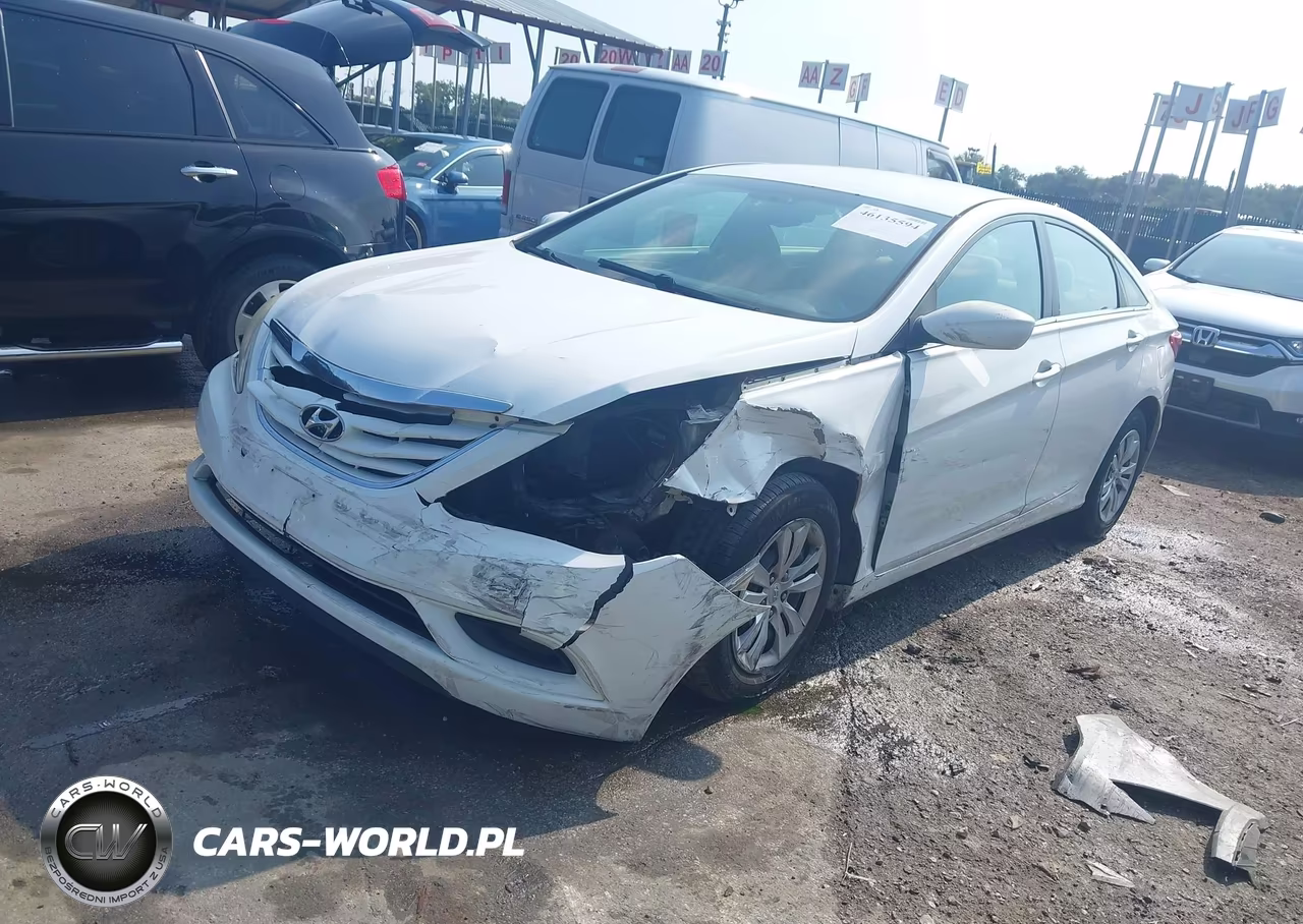 2013 Hyundai Sonata Gls VIN:5NPEB4AC8DH555125 - 2