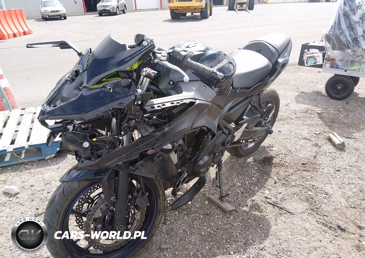 2025 Kawasaki Ex650 R VIN:ML5EXER13SDAE9837 - 2
