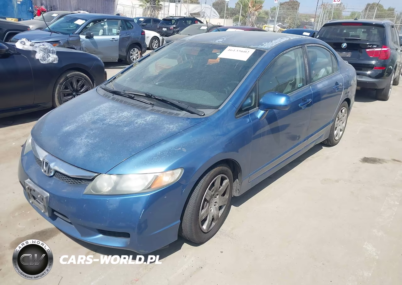 2010 Honda Civic Lx VIN:2HGFA1F54AH581310 - 2