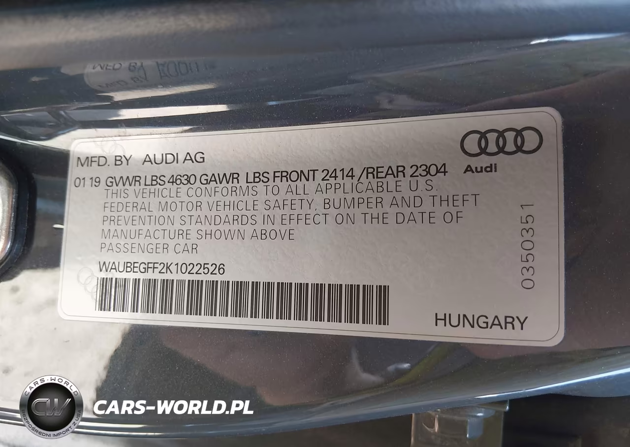 2019 Audi A3 45 Premium VIN:WAUBEGFF2K1022526 - 9