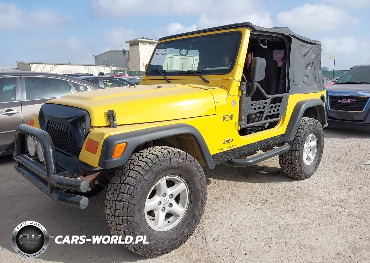 2004 Jeep Wrangler X VIN:1J4FA39S74P768336 - 2
