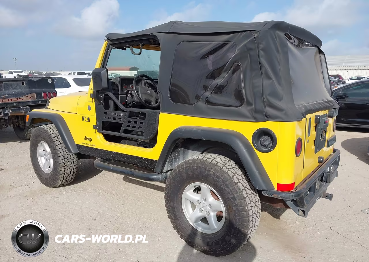 2004 Jeep Wrangler X VIN:1J4FA39S74P768336 - 3