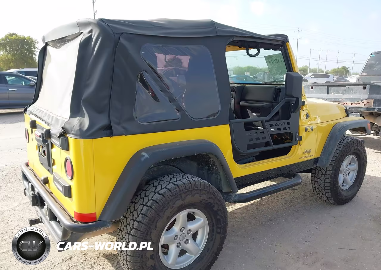 2004 Jeep Wrangler X VIN:1J4FA39S74P768336 - 4