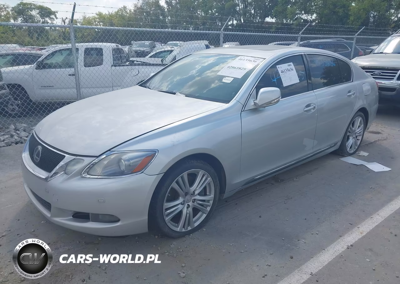 2008 Lexus Gs 450H VIN:JTHBC96S485013991 - 2