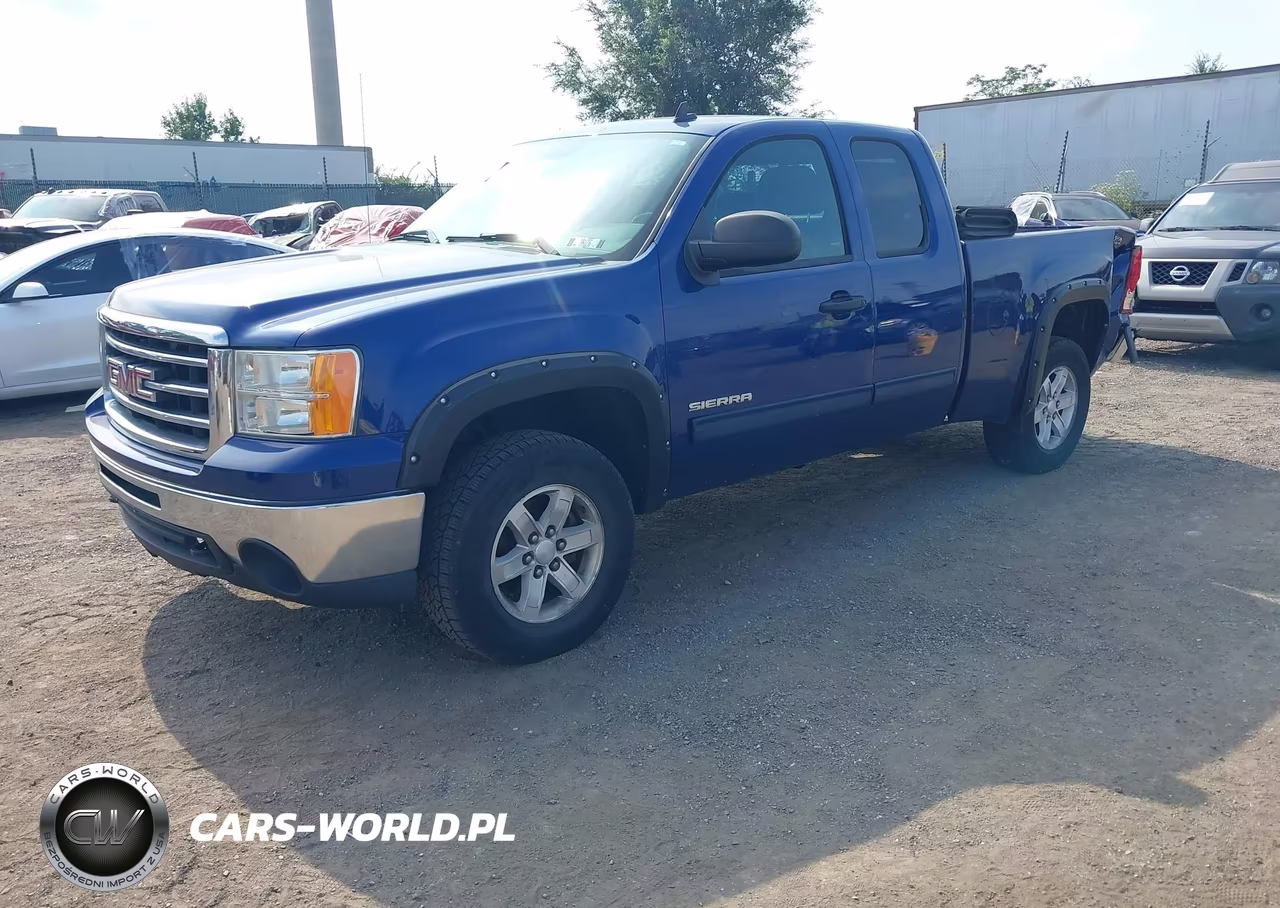 2013 GMC Sierra 1500 Sle VIN:1GTR2VE75DZ197575 - 2