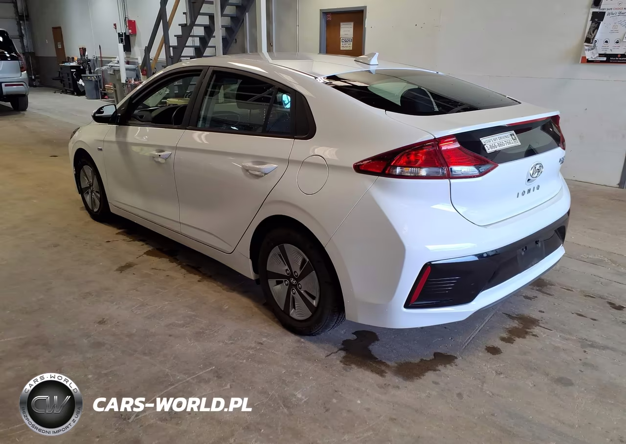 2019 Hyundai Ioniq Hybrid Blue VIN:KMHC65LC2KU160161 - 3