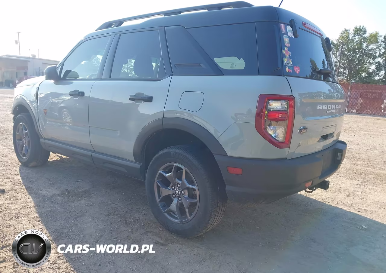 2022 Ford Bronco Sport Badlands VIN:3FMCR9D96NRD30776 - 3