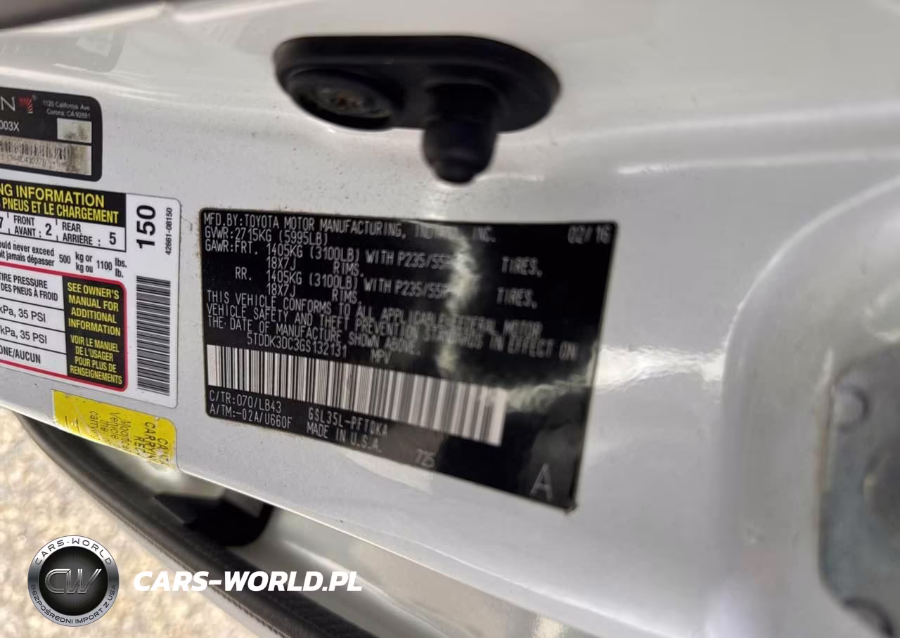 2016 Toyota Sienna Limited 7-Passenger VIN:5TDDK3DC3GS132131 - 9