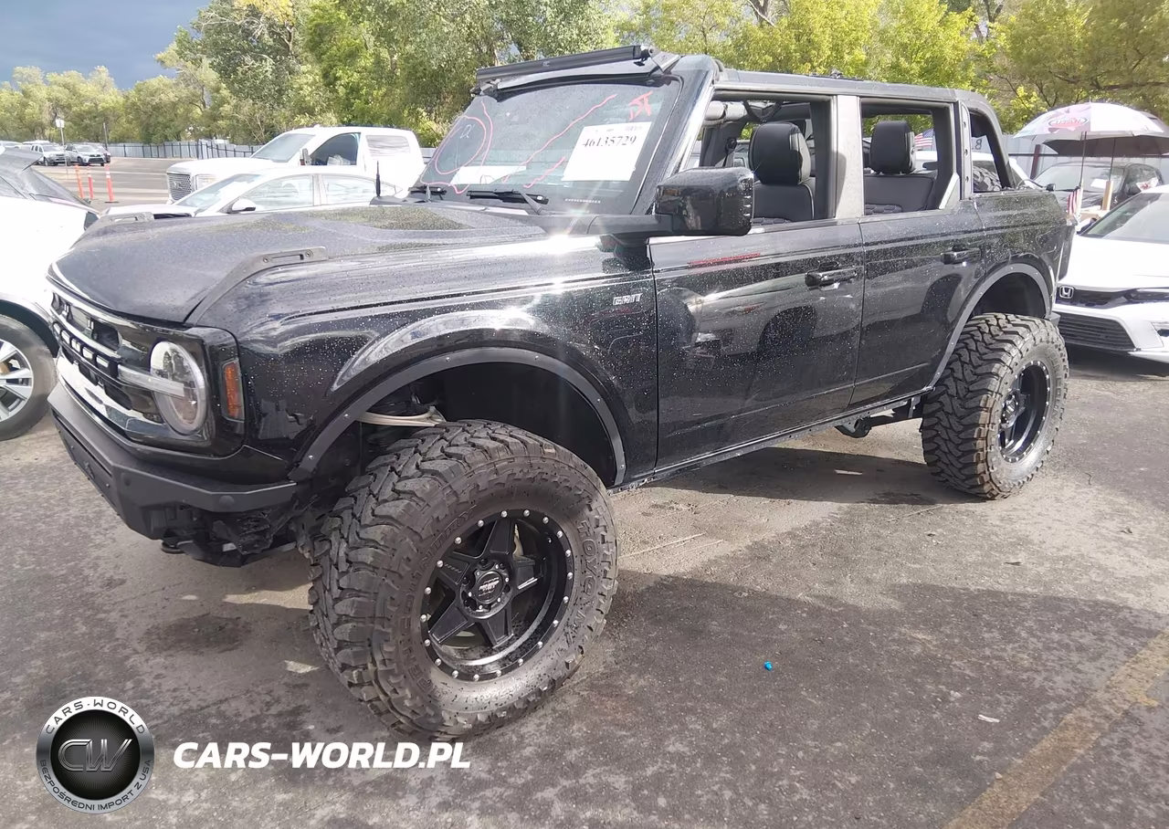 2022 Ford Bronco Outer Banks VIN:1FMDE5BH9NLB38155 - 2