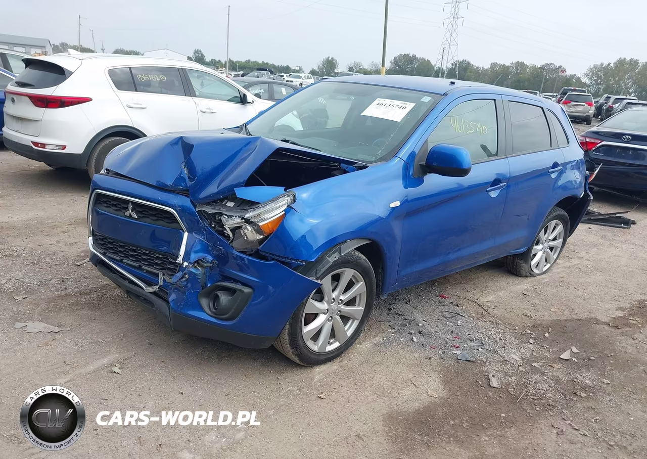 2015 Mitsubishi Outlander Sport Es VIN:4A4AR3AUXFE036005 - 2