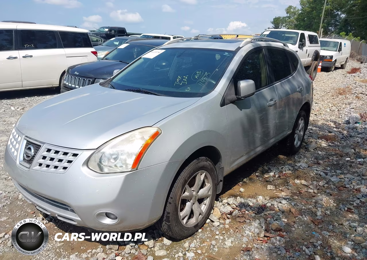 2008 Nissan Rogue Sl VIN:JN8AS58V38W114373 - 2