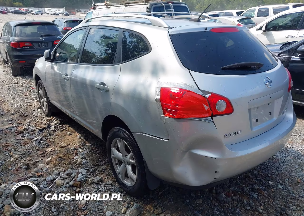 2008 Nissan Rogue Sl VIN:JN8AS58V38W114373 - 3