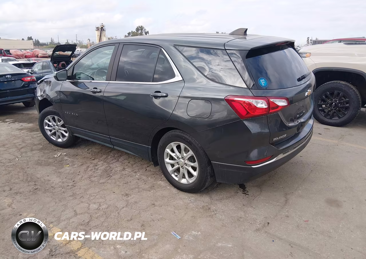 2021 Chevrolet Equinox Fwd Lt VIN:3GNAXKEV5ML373504 - 3