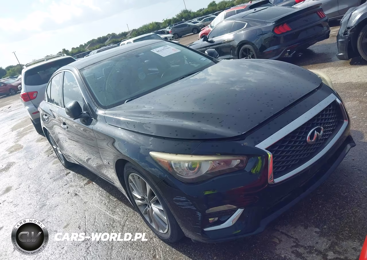 2018 Infiniti Q50 3.0T Luxe VIN:JN1EV7AP3JM350909 - 1