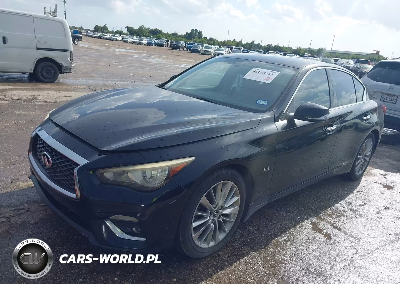 2018 Infiniti Q50 3.0T Luxe VIN:JN1EV7AP3JM350909 - 2