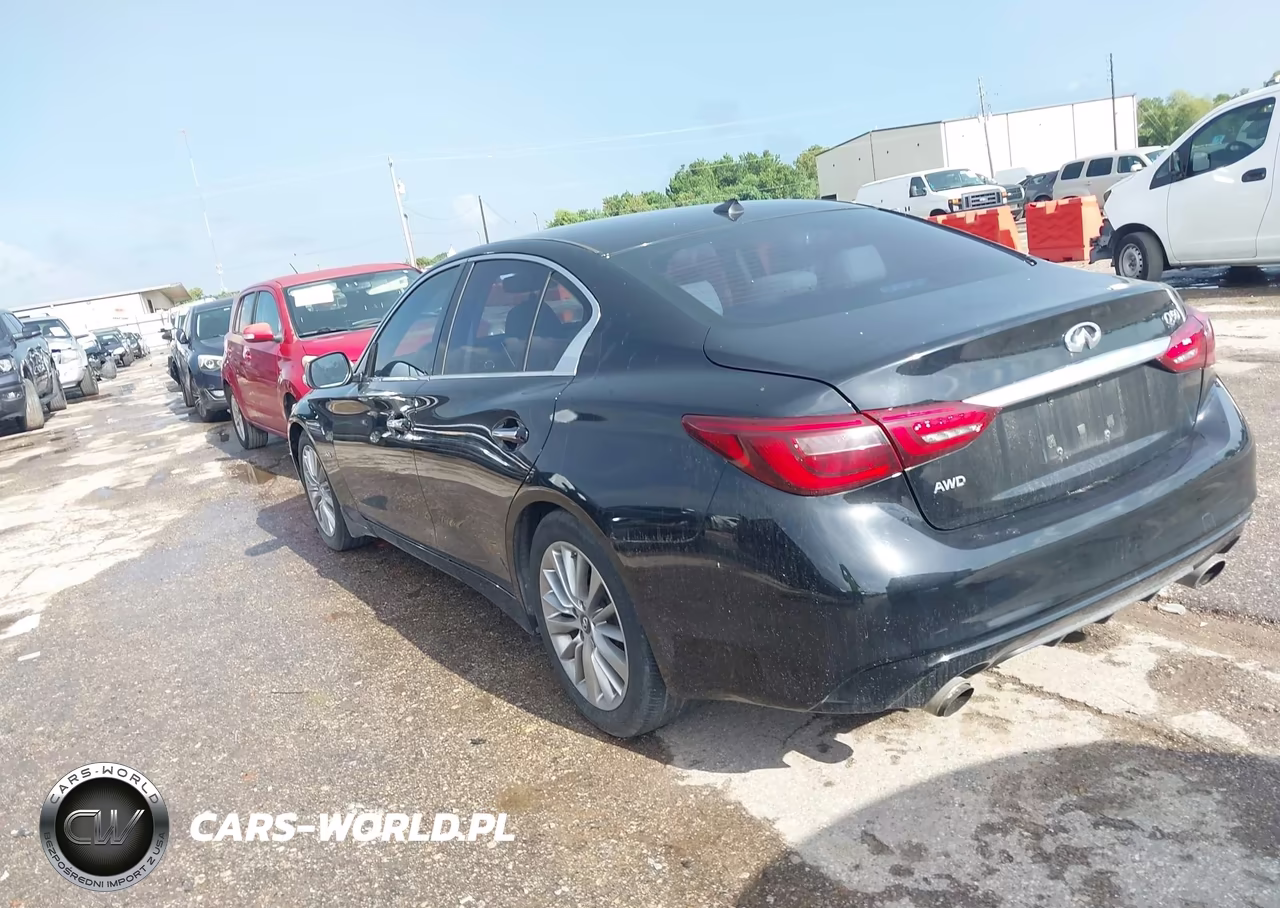2018 Infiniti Q50 3.0T Luxe VIN:JN1EV7AP3JM350909 - 3