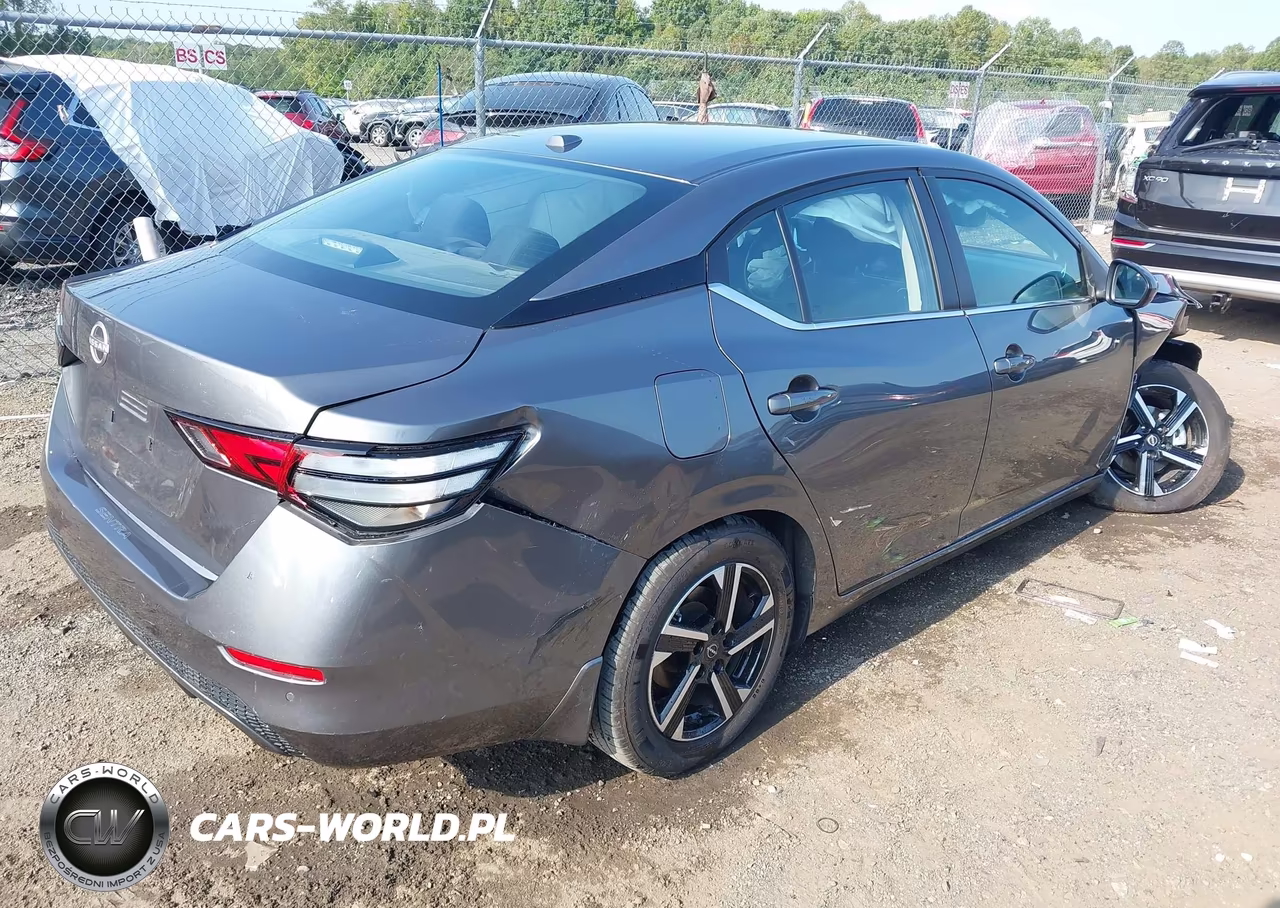 2025 Nissan Sentra Sv VIN:3N1AB8CV3SY272526 - 4
